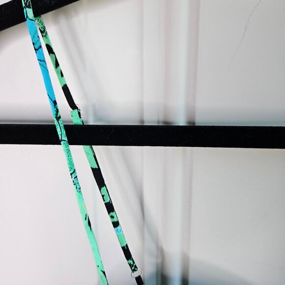 THALIA SODI FLORAL SUMMER DRESS Large Adjust Strap KNEE LENGTH TRIPLE LAYER - Picture 7 of 8